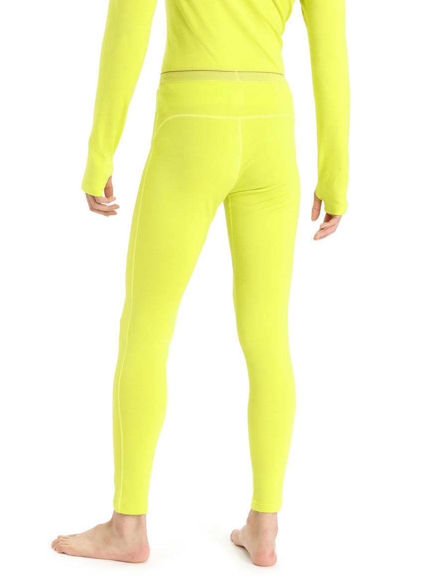 Icebreaker 15.5 Merino Thermal Miesten Leggingsit Keltainen | FI 1122SGLO